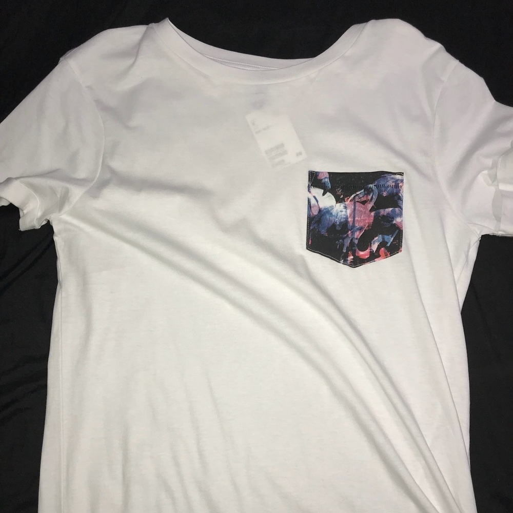 White Divided Shirt